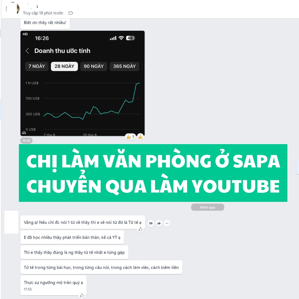 Kết quả thật học viên faceless YouTube GODA — case study 10