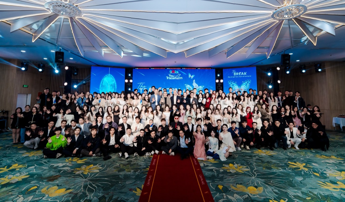 Đội ngũ ~200 nhân sự GODA tất niên 2025